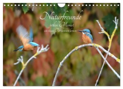 Naturfreunde, jeden Monat ein neues Tier kennen lernen. (Wandkalender 2026 DIN A4 quer), CALVENDO Monatskalender - Rufotos Rufotos
