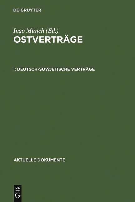 Deutsch-sowjetische Verträge - 
