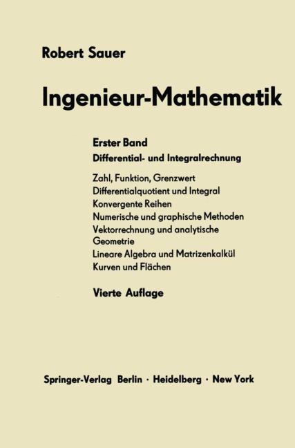 Ingenieur-Mathematik - Robert Sauer