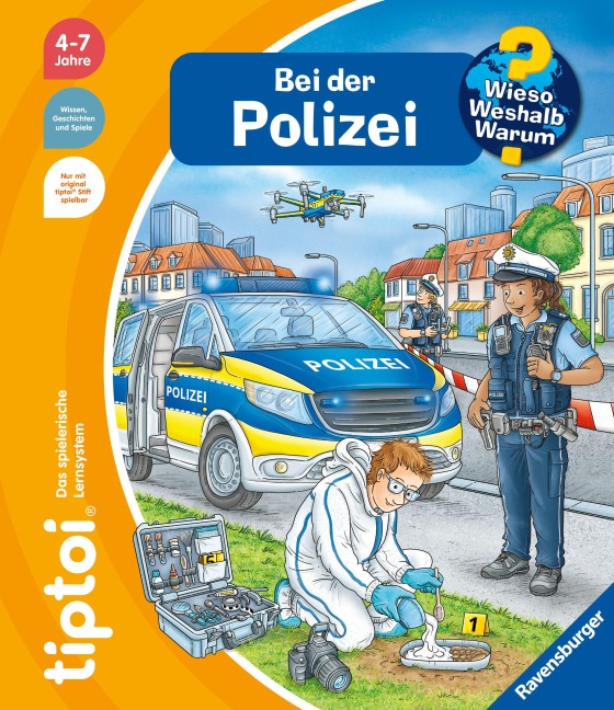 tiptoi® Wieso? Weshalb? Warum? - Bei der Polizei - Heike Tober