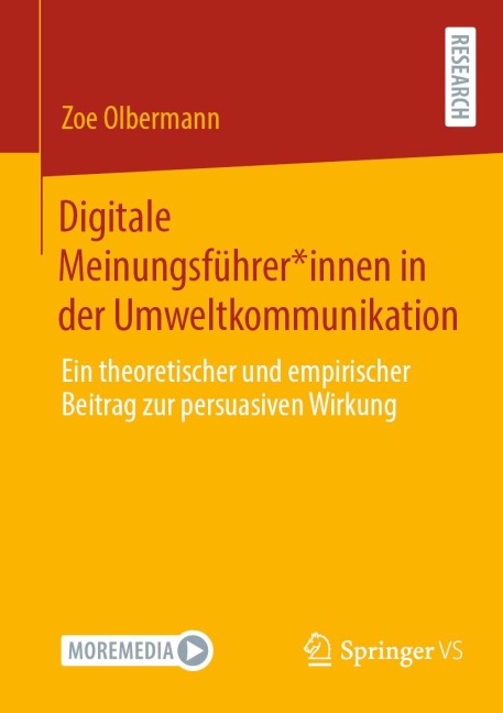 Digitale Meinungsführer*innen in der Umweltkommunikation - Zoe Olbermann