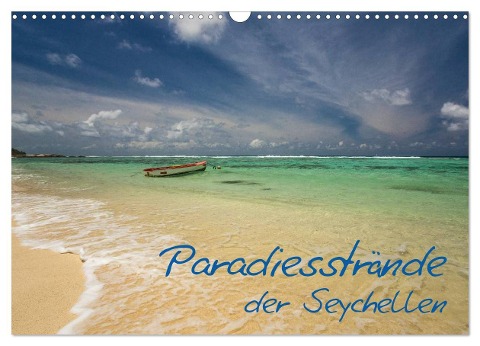 Paradiesstrände der Seychellen (Wandkalender 2024 DIN A3 quer), CALVENDO Monatskalender - Stefan Daniel Homfeld