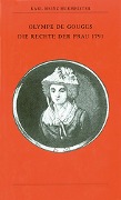 Cover-Bild zum Titel 'Olympe de Gouges' von 'Karl Heinz Burmeister'