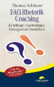 Cover-Bild zum Titel 'FAQ Rhetorik Coaching' von 'Thomas Schlayer'