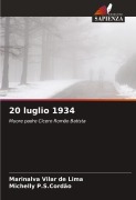 Cover-Bild zum Titel '20 luglio 1934' von 'Marinalva Vilar de Lima, Michelly P. S. Cordão'