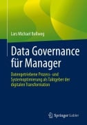 Cover-Bild zum Titel 'Data Governance für Manager' von 'Lars Michael Bollweg'