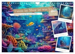 Cover-Bild zum Titel 'Unten im Meer ist was los (Wandkalender 2026 DIN A4 quer), CALVENDO Monatskalender' von 'Steffen Gierok-Latniak'
