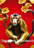 Tagebuch / Notizbuch Chinesische Tierkreis Affe - Willi Meinecke