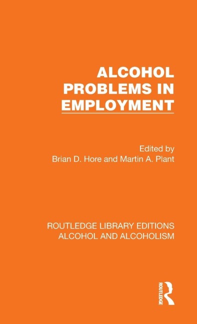 Alcohol Problems in Employment - 