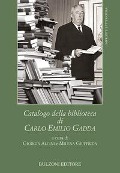 Cover-Bild zum Titel 'Catalogo della biblioteca di Carlo Emilio Gadda' von ''