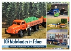 Cover-Bild zum Titel 'DDR Modellautos im Fokus (Wandkalender 2026 DIN A3 quer), CALVENDO Monatskalender' von 'Klaus-Peter Huschka'