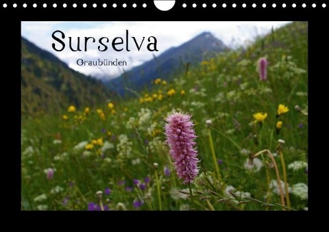 Surselva - Graubünden (Wandkalender immerwährend DIN A4 quer) - K. A. Lajavi. Com