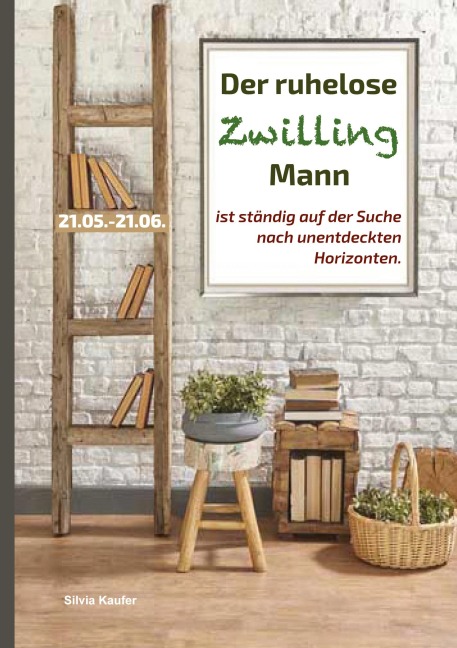 Der ruhelose Zwilling Mann ist ständig auf der Suche nach unentdeckten Horizonten - Silvia Kaufer