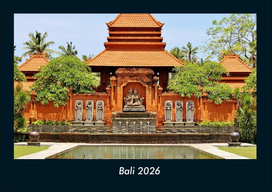 Bali 2026 Fotokalender DIN A4 - Tobias Becker