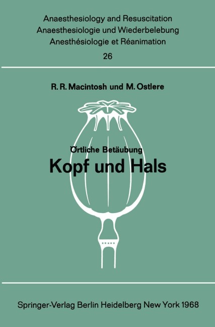 Örtliche Betäubung - R. R. Macintosh, M. Ostlere