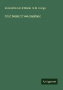 Cover-Bild zum Titel 'Graf Bernard von Sarriano' von 'Antoniette von Klitsche de la Grange'