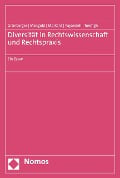 Cover-Bild zum Titel 'Diversität in Rechtswissenschaft und Rechtspraxis' von 'Michael Grünberger, Anna Katharina Mangold, Nora Markard, Mehrdad Payandeh, Emanuel Vahid Towfigh'