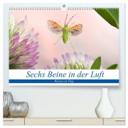 Cover-Bild zum Titel 'Sechs Beine in der Luft - Wanzen im Flug (hochwertiger Premium Wandkalender 2026 DIN A2 quer), Kunstdruck in Hochglanz' von 'André Skonieczny'