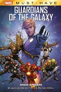 Cover-Bild zum Titel 'Marvel Must-Have: Guardians of the Galaxy - Space-Avengers' von 'Brian Michael Bendis, Steve Mcniven, Mike Del Mundo, Ming Doyle, Michael Avon Oeming'