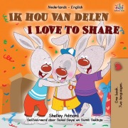 Cover-Bild zum Titel 'I Love to Share (Dutch English Bilingual Children's Book)' von 'Shelley Admont, Kidkiddos Books'