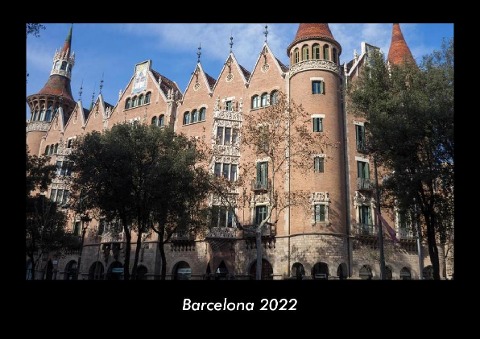 Barcelona 2022 Fotokalender DIN A3 - Tobias Becker