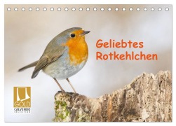 Cover-Bild zum Titel 'Geliebtes Rotkehlchen (Tischkalender 2027 DIN A5 quer), CALVENDO Monatskalender' von 'Wilfried Martin (GDT)'