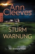 Cover-Bild zum Titel 'Sturmwarnung' von 'Ann Cleeves'