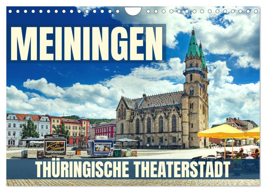 Meiningen - Thüringische Theaterstadt (Wandkalender 2026 DIN A4 quer), CALVENDO Monatskalender - Val Thoermer
