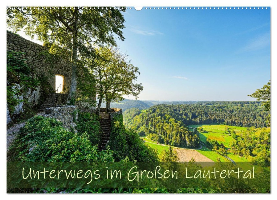 Unterwegs im Großen Lautertal (Wandkalender 2026 DIN A2 quer), CALVENDO Monatskalender - Monika Scheurer