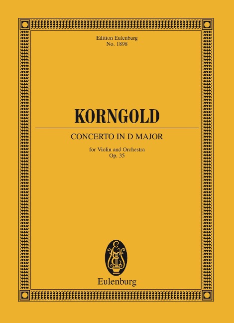 Concerto in D major - Erich Wolfgang Korngold