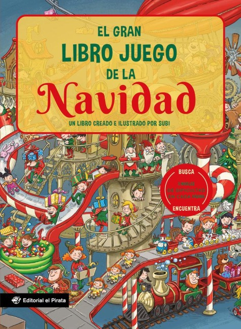 El Gran Libro Juego de la Navidad / The Big Game Book of Christmas (Spanish Edition) - Joan Subi Subirana