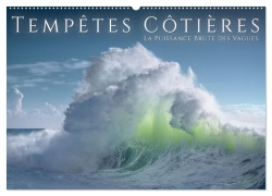 Cover-Bild zum Titel 'Tempêtes côtières - La puissance brute des vagues (Calendrier mural 2026 DIN A2 vertical), CALVENDO calendrier mensuel' von 'Giovanni Allievi'