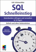 Cover-Bild zum Titel 'SQL Schnelleinstieg' von 'Erik Schönwälder'