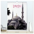 Istanbul, die Perle am Bosporus (hochwertiger Premium Wandkalender 2025 DIN A2 hoch), Kunstdruck in Hochglanz - Roland Irlenbusch