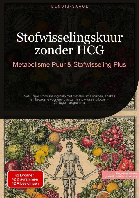 Stofwisselingskuur zonder HCG: Metabolisme Puur & Stofwisseling Plus - Bendis A. I. Saage - Nederlands