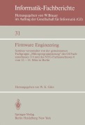 Cover-Bild zum Titel 'Firmware Engineering' von ''