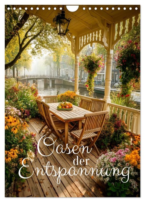 Oasen der Entspannung (Wandkalender 2026 DIN A4 hoch), CALVENDO Monatskalender - Kester Trapp