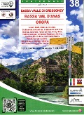 Cover-Bild zum Titel 'Carta n. 38. Bassa Valle di Gressoney, Bassa Val d'Ayas, Oropa' von ''