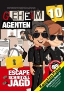 Cover-Bild zum Titel 'Geheimagenten Schatzsuche für Spionageliebhaber ab 10 Jahren' von 'Birgit Bravo'