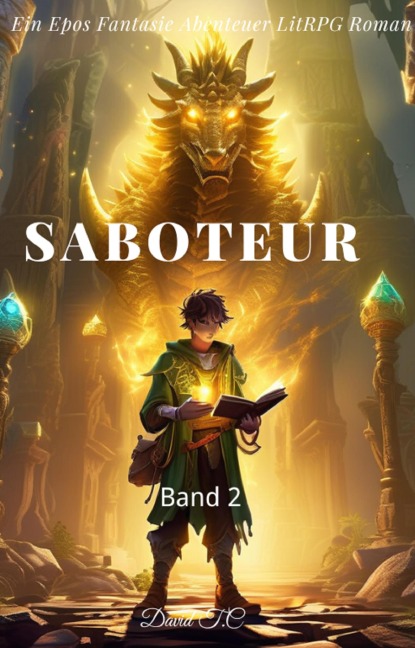 Saboteur:Ein Epos Fantasie Abenteuer LitRPG Roman(Band 2) - David T. C