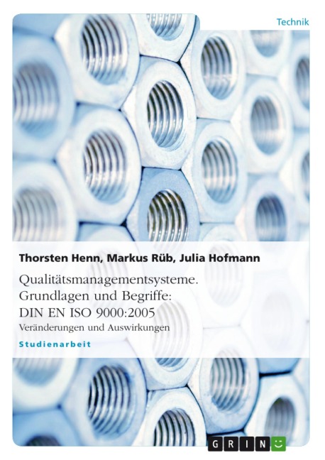 DIN EN ISO 9000:2005 - Thorsten Henn, Markus Rüb, Julia Hofmann