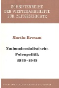 Cover-Bild zum Titel 'Nationalsozialistische Polenpolitik 1939-1945' von 'Martin Broszat'