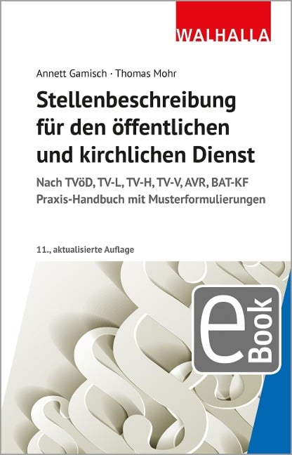 Stellenbeschreibung für den öffentlichen und kirchlichen Dienst - Annett Gamisch, Thomas Mohr