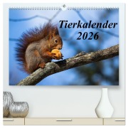 Tierkalender 2026 (hochwertiger Premium Wandkalender 2026 DIN A2 quer), Kunstdruck in Hochglanz - Frank Tschöpe