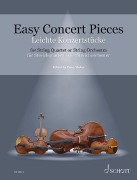 Cover-Bild zum Titel 'Easy Concert Pieces für Streichquartett oder Streichorchester' von ''