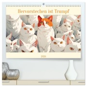 Cover-Bild zum Titel 'Hervorstechen ist Trumpf (hochwertiger Premium Wandkalender 2026 DIN A2 quer), Kunstdruck in Hochglanz' von 'Liselotte Brunner-Klaus'