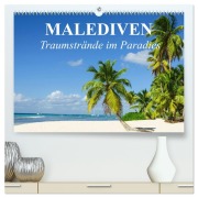 Cover-Bild zum Titel 'Malediven - Traumstrände im Paradies (hochwertiger Premium Wandkalender 2026 DIN A2 quer), Kunstdruck in Hochglanz' von 'Elisabeth Stanzer'