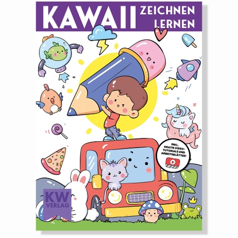 Kawaii zeichnen lernen - über 500 Motive malen lernen - SimplePaper
