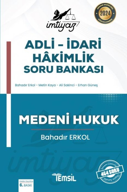Imtiyaz Adli - Idari Hakimlik Soru Bankasi Medeni Hukuk - Bahadir Erkol