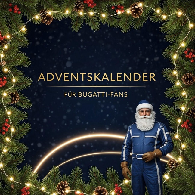 Der Adventskalender für Bugatti-Fans - Laura Günther
